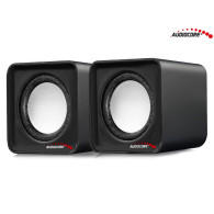 AC870 B 43398 Głośniki komputerowe 6W  USB Silver&Black 