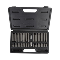 10747 Set med 3/8 och 1/2 tum Ribe, Torx bits, 42 delar