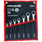 35487 Ringnyckelset, 7-delars räcknyckel med spärrfunktion (8-19mm), CV, ProlineHD