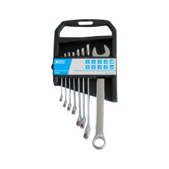 35342 Ring-Flat Keys CrV, set of 12 pieces, 6-22mm, Mega