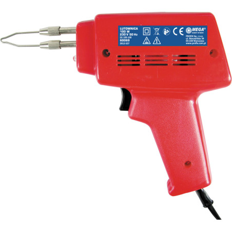 60069 Lödpistol transformator 100W 230V, Mega