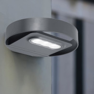 GB130 46761 Solarna lampa ścienna  okrągła led 3W
