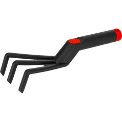 40062 Små trädgårdsredskap av glasfiber - krattor 300mm, Proline