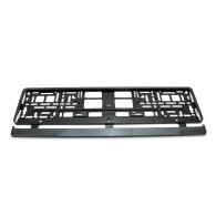Nummerskyltsram i kolfiber, flexibel, amio-01165