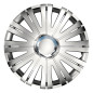 Navkapsel för bil i silver Active RC Silver 14 tum