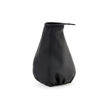 Växelspaksknopp i läder med amio-01759-bandet