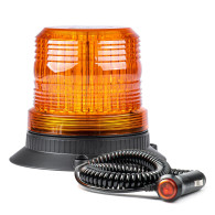 Varningsblixtljus med 80 LED-lampor, magnetfäste, R10, 12V 24V, W14M, AMIO-01503.