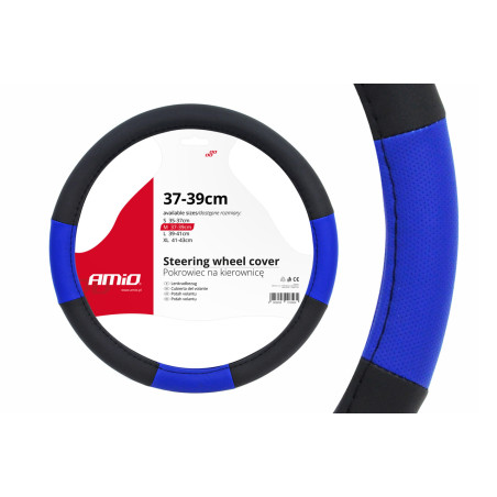 Fodral överdrag till bilratten m 37-39cm swc-04-m amio-01359