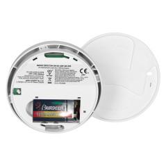 Batteridriven röklarm, 9V DC