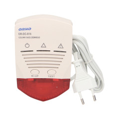 Gasdetektor med nätverksanslutning och reläutgång