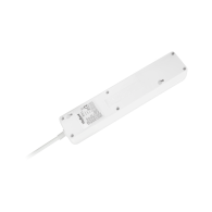 Förlängningssladd Rebel 3 uttag + 2 USB-uttag med strömbrytare - 5m