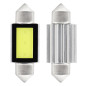 LED-lampor canbus cob3 festoon c5w c10w c3w 36mm vit 12v