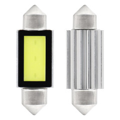 LED-lampor canbus cob3 festoon c5w c10w c3w 39mm vit 12v