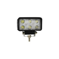 Arbetslampa halogen LED-strålkastare AWL02 6 LED 12V 24V AMIO-01613