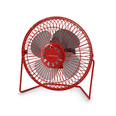 EA149R Fläkt 6' USB Yugo röd