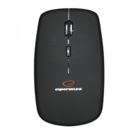EM120K Trådlös 2,4 GHz 4D optisk USB-mus Saturn svart