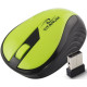 TM114G Mysz bezprzewodowa 2.4GHz 3D  optyczna USB Rainbow zielona