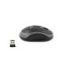 TM116E Trådlös 2,4 GHz 3D optisk USB-mus Vulture svartgrå