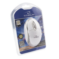 TM120W Trådlös 2,4 GHz 3D optisk USB-mus Condor vit