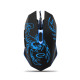 EGM203B Mysz przewodowa dla graczy 6D  optyczna USB MX203 Scorpio niebieska