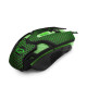 EGM207G Trådbunden spelarmus 6D optisk USB MX207 Cobra grön