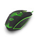 EGM209G Mysz przewodowa dla graczy 6D optyczna USB MX209 Claw zielona