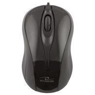 TM103K Trådbunden 3D optisk USB-mus Hornet svart Titanum