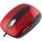 TM108R Trådbunden 3D optisk mus USB Barracuda röd Titanum