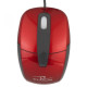 TM108R Trådbunden 3D optisk mus USB Barracuda röd Titanum