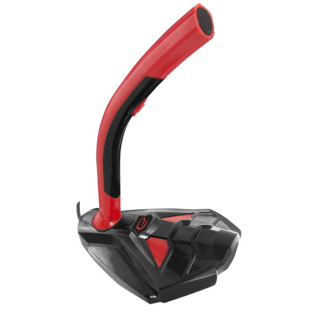 EGH101 Spelarmikrofon Predator röd Esperanza