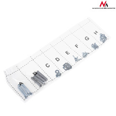 MC-778 51507 TV-fäste för 26-55 tum svart upp till 45 kg max vesa 400x400