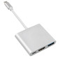 MCTV-840 52385 Adapter USB-C - HDMI / USB 3.0 / USB-C metallfodral 4K