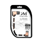 USB-kabel - vinklad typ C-kontakt 1m 3A Kruger&Matz