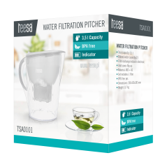 Filterkanna 3,5 l vit