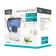 Filterkanna 3,8 liter blå