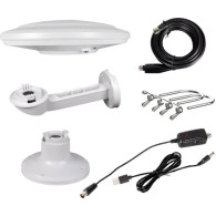 Mistral mi-ant04 superkänslig rundstrålande aktiv bilantenn för TV DVB-T med ultrastark magnet och sidomontering.