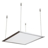 Ett set med stållinor för att hänga LED-paneler 60x60 120x30.