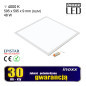 Panel led 60x60 48w taklampa takkassett 4000k neutral