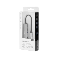 Adapter (HUB) USB typ C till HDMI/USB3.0/USB2.0/C-port