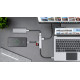 Adapter (HUB) USB typ C till HDMI/USB3.0/SD/MicroSD/C-port
