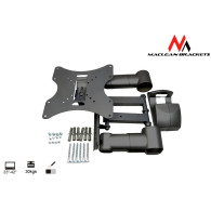 Uchwyt do telewizora lub monitora Maclean, uniwersalny, max vesa 200x200, 13-42', 30 kg, czarny, MC-503A B