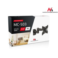 Fäste för TV eller monitor Maclean, universellt, max vesa 200x200, 13-42 tum, 30 kg, svart, MC-503A B