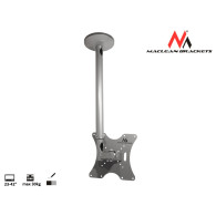 Uchwyt do telewizora sufitowy Maclean, 23-42', 50~85cm, 30kg, srebrny, MC-504A S