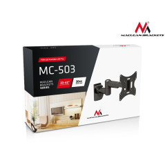Fäste för TV eller monitor Maclean, universell, max VESA 200x200, 23-50 tum, 30 kg, silver, MC-503A S