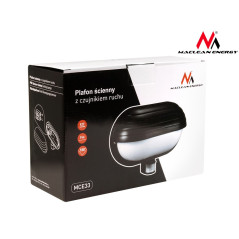 Väggarmaturen Maclean med PIR-sensor, max 60W, 180°, MCE33B.