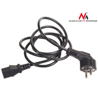 Strömkabel Maclean, 3-pin, IEC C13, EU-kontakt, 1,5m, MCTV-691