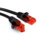 Patchkabel UTP Maclean, hane-hane, Cat6, 20m, svart, MCTV-741