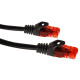 Patchkabel UTP Maclean, hane-hane, Cat6, 20m, svart, MCTV-741