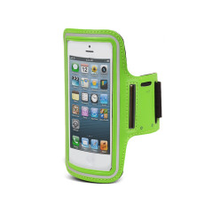 Fodral för mobiltelefon med armrem grön 4,8' Maclean MC-405 G | HandlaSmidigt.se