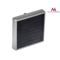 Lampa 4LED Maclean, Solcell, Parasolljus, MCE124